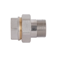 Сгон-американка Thermo Alliance Standart 3/4"ВН никель, прямой TAS190W20 - 4 фото