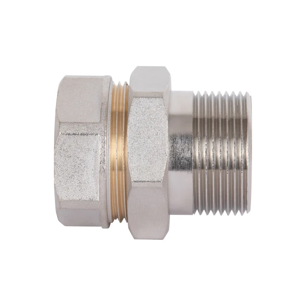 Згін-американка Thermo Alliance Standart 1 1/4"ВЗ нікель, прямий TAS190W32 - 4 фото