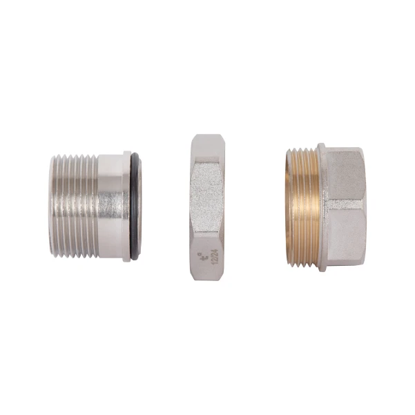 Згін-американка Thermo Alliance Standart 1 1/4"ВЗ нікель, прямий TAS190W32 - 6 фото