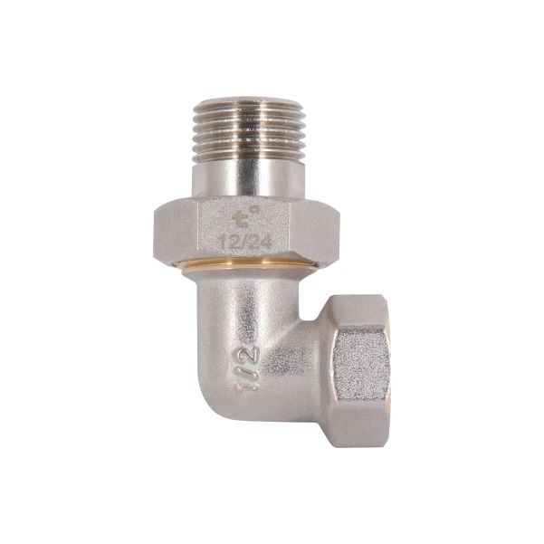 Згін-американка Thermo Alliance Standart 1/2"ВЗ нікель, кутовий TAS191W15 - 2 фото