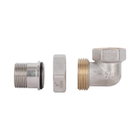 Згін-американка Thermo Alliance Standart 3/4"ВЗ нікель, кутовий TAS191W20 - 5 фото
