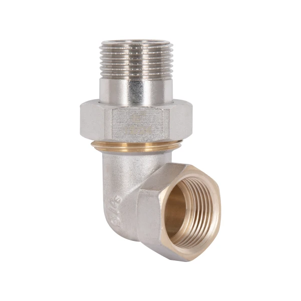 Згін-американка Thermo Alliance Standart 3/4"ВЗ нікель, кутовий TAS191W20 - 4 фото