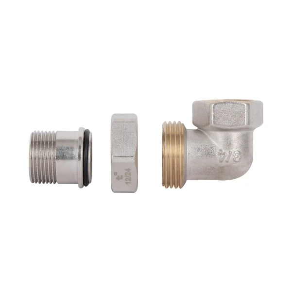 Згін-американка Thermo Alliance Standart 3/4"ВЗ нікель, кутовий TAS191W20 - 5 фото