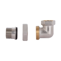 Згін-американка Thermo Alliance Standart 1"ВЗ нікель, кутовий TAS191W25 - 5 фото