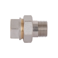 Згін-американка Thermo Alliance Standart 1/2"ВЗ нікель, прямий TAS190W15 - 4 фото