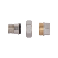 Згін-американка Thermo Alliance Standart 1/2"ВЗ нікель, прямий TAS190W15 - 6 фото