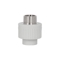 Муфта PPR Thermo Alliance 20х3/4" НР - 4 фото