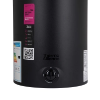 Водонагрівач електричний Thermo Alliance 100 л Black універсальний, мокрий ТЕН 1,5 кВт D100VH15Q3В - 4 фото