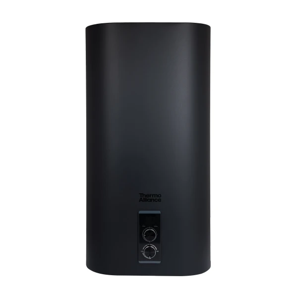 Водонагреватель электрический Thermo Alliance 50 л Black, плоский вертикальный, мокрый ТЭН 2 кВт (0,8+1,2) DT50V20G(PD)/2В