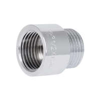 Подовжувач хромований Thermo Alliance Forte 1/2"ВЗ, L=15 мм TAF1301515 - 2 фото