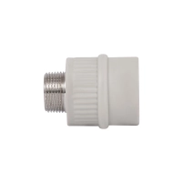 Муфта PPR Thermo Alliance 32х3/4" НР - 3 фото