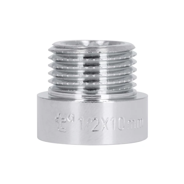 Подовжувач хромований Thermo Alliance Forte 1/2"ВЗ, L=10 мм TAF1301510 - 7 фото