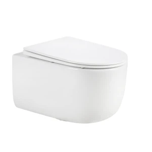Унитаз подвесной Qtap Taurus Ultra Quiet 515×360×350 мм, White, с сиденьем Slim Duroplast / Soft-close / Quick Release QTTAU26W49116