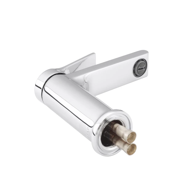 Змішувач для раковини низький Qtap Arvin  QTARV270CRM48638 Chrome - 4 фото
