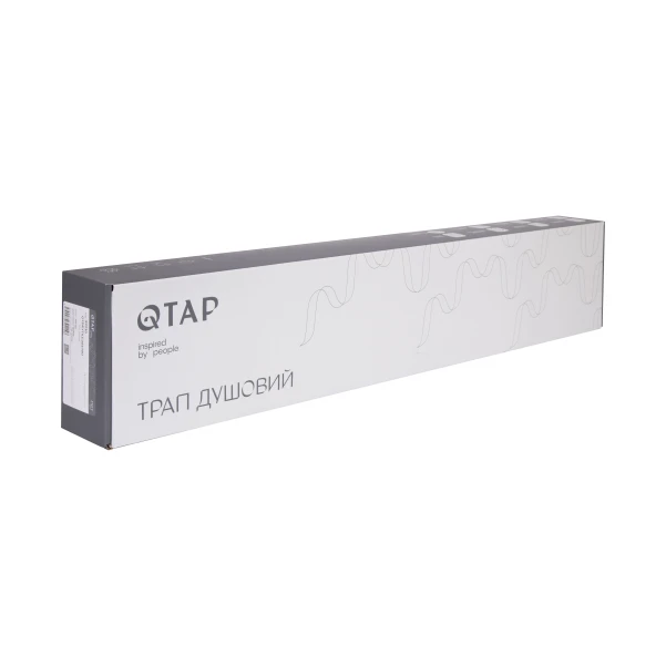 Трап Qtap Dry Tile304-900 лінійний з сухим закривом під плитку 900 мм - 6 фото