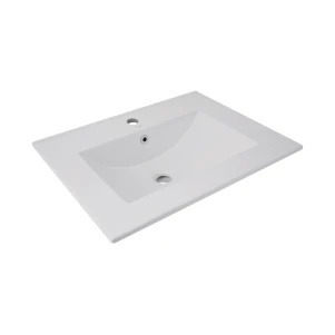 Раковина Qtap Albatross 620х460х180 White без донного клапану QT01113060CW1