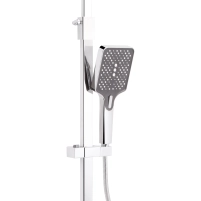 Душевая система универсальная Qtap Swan Cascada на три потребителя (с изливом) QTSWA111CRM45566 Chrome - 5 фото