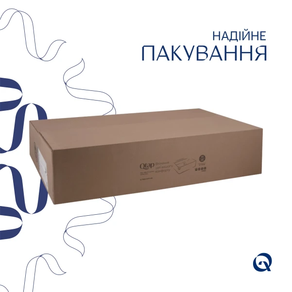 Раковина Qtap Albatross 820х460х180 White QT01113080CW1 - 4 фото