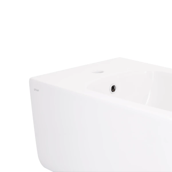 Биде подвесное Qtap Gemini 520×360×295 мм, White QTTAU28W49121 - 4 фото