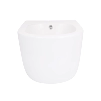 Биде подвесное Qtap Taurus 485×360×295 мм, White QTTAU28W49117 - 2 фото