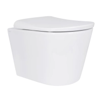 Унитаз подвесной Qtap Scorpio ML Ultra Quiet 490×365×325 мм, с сиденьем Soft-close MagLock, White QTSCOML26W49622