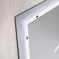 Дзеркало Qtap Taurus (TA1) 800×600 мм з LED-підсвічуванням Touch, з антизапотіванням, з димером, рег. темп. кольору (3000-6500K) QTTAU8006004895 - 4 фото