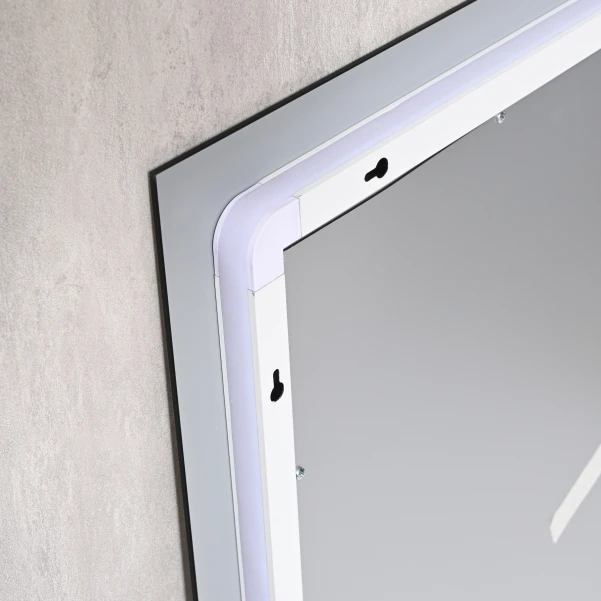 Дзеркало Qtap Taurus (TA1) 800×600 мм з LED-підсвічуванням Touch, з антизапотіванням, з димером, рег. темп. кольору (3000-6500K) QTTAU8006004895 - 4 фото