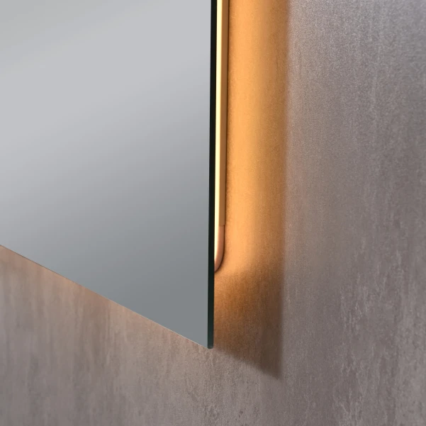 Дзеркало Qtap Taurus (TA1) 800×700 мм з LED-підсвічуванням Touch, з антизапотіванням, з димером, рег. темп. кольору (3000-6500K) QTTAU80070048954 - 2 фото
