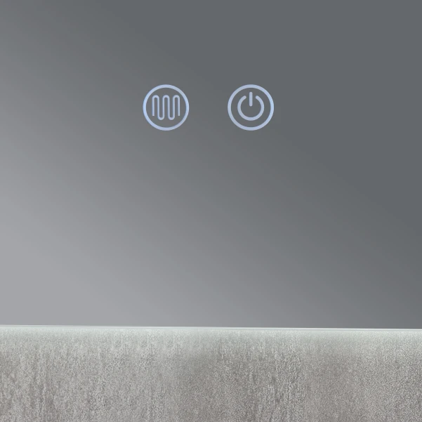 Дзеркало Qtap Taurus (TA1) 1200×800 мм з LED-підсвічуванням Touch, з антизапотіванням, з димером, рег. темп. кольору (3000-6500K) QTTAU120080048958 - 3 фото