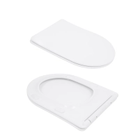 Унітаз підлоговий Qtap Evia Ultra Quiet 630×350×795 мм з сидінням Soft-close, White QTEVI27W49258 - 7 фото