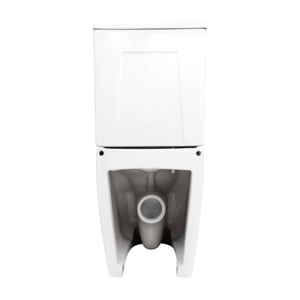 Унітаз підлоговий Qtap Evia Ultra Quiet 630×350×795 мм з сидінням Soft-close, White QTEVI27W49258 - 6 фото