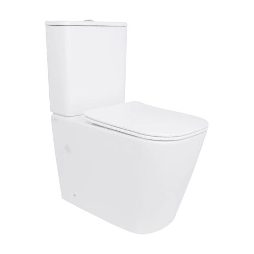 Унітаз підлоговий Qtap Stork Ultra Quiet 630×350×805 мм із сидінням Soft-close, White QTSTO27W49260
