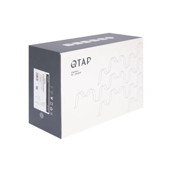 Змішувач для ванни Qtap Nando з душовим гарнітуром QTNAN259CRM48651 Chrome - 6 фото