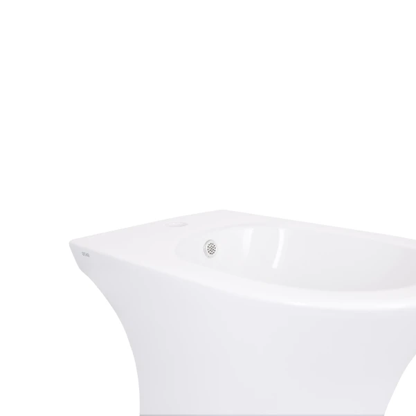 Биде напольное Qtap Presto 540×340×400 White QTPRE29W43056 - 4 фото