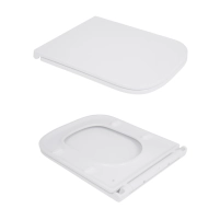 Унітаз-компакт Qtap Cardinal Ultra Quiet безободковий з сидінням Soft-close QT04222168AUQ3W - 7 фото