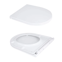 Унитаз напольный Qtap Dove Rimless безободковый с сиденьем Soft-close WHITE QT06228380BW - 6 фото