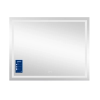 Дзеркало Qtap Mideya (MI1) 1000х700 з LED-підсвічуванням Touch, з антизапотіванням, димером, рег. яскравості QT2078NCF10070 - 2 фото