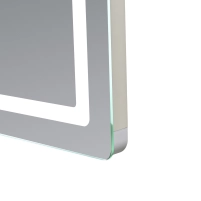 Дзеркало Qtap Mideya (MI2) 600х800 з LED-підсвічуванням Touch, з антизапотіванням, димером, рег. яскравості QT2078F6080 - 4 фото