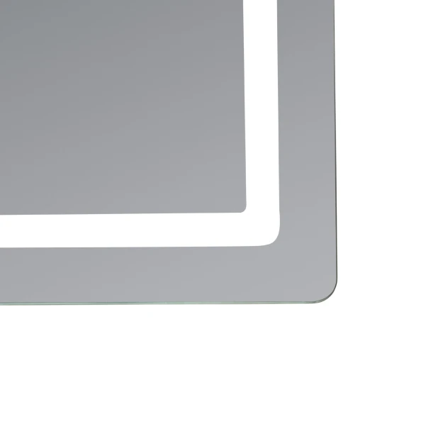 Дзеркало Qtap Mideya (MI2)  800х700 з LED-підсвічуванням Touch, з антизапотіванням, з димером, рег. яскравості QT2078NCF807048476 - 3 фото