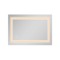 Дзеркало Qtap Cardinal (CA1) 800х600 з LED-підсвічуванням Touch, з антизапотіванням, з димером, рег. темп. кольору (3000-6500K) Reverse QT0478C8060 - 4 фото