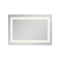 Дзеркало Qtap Cardinal (CA1) 800х600 з LED-підсвічуванням Touch, з антизапотіванням, з димером, рег. темп. кольору (3000-6500K) Reverse QT0478C8060 - 5 фото