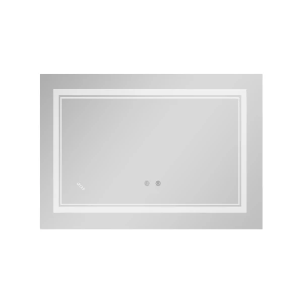 Дзеркало Qtap Cardinal (CA1) 800х600 з LED-підсвічуванням Touch, з антизапотіванням, з димером, рег. темп. кольору (3000-6500K) Reverse QT0478C8060 - 2 фото