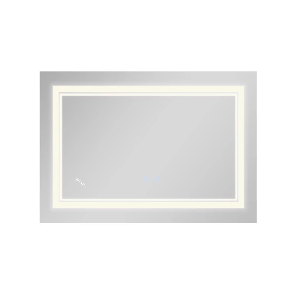 Дзеркало Qtap Cardinal (CA1) 800х600 з LED-підсвічуванням Touch, з антизапотіванням, з димером, рег. темп. кольору (3000-6500K) Reverse QT0478C8060 - 5 фото