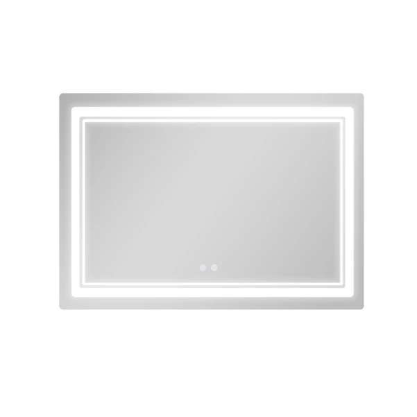 Дзеркало Qtap Cardinal (CA2) 1200х800 з LED-підсвічуванням Touch, з антизапотіванням, з димером, рег. темп. кольору (3000-6500K) QT0478C1208048454 - 3 фото