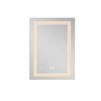 Дзеркало Qtap Cardinal (CA2) 600х800 з LED-підсвічуванням Touch, з антизапотіванням, з димером, рег. темп. кольору (3000-6500K) Reverse QT0478C6080484 - 3 фото
