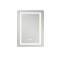 Дзеркало Qtap Cardinal (CA2) 600х800 з LED-підсвічуванням Touch, з антизапотіванням, з димером, рег. темп. кольору (3000-6500K) Reverse QT0478C6080484 - 4 фото