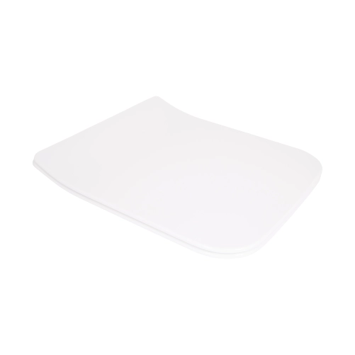 Qtap Сидіння для унітаза (Crow 640) 460x350x47 мм, White, з мікроліфтом, Slim Duroplast, Quick Release QTSC179W48700