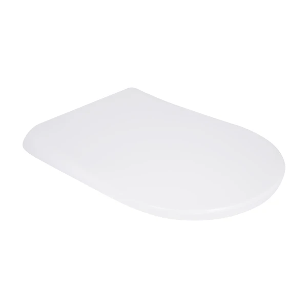 Qtap Сиденье для унитаза (Robin 520, Scorpio 520) 465x363x60 мм, White, с микролифтом, Slim Duroplast, MagLock QTSC179W48916