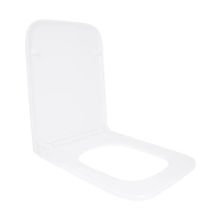 Сиденье для унитаза Qtap (Gemini 520) 448x357x38,5 мм, White, с микролифтом, Slim Duroplast, Quick Release QTSC179W49386 - 2 фото