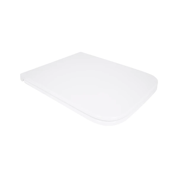 Сиденье для унитаза Qtap (Gemini 520) 448x357x38,5 мм, White, с микролифтом, Slim Duroplast, Quick Release QTSC179W49386